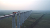 Fenhe railway bridge China