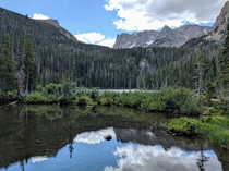 Fern Lake Rocky Mountain National Park 