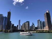 Finally took the architecture boat tour of the Chicago River Ive lived here nearly all my life and have never been so in love with this city