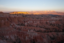 First light above Bryce Bryce Canyon   WNC x