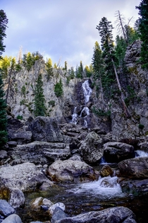 Fish Creek Falls without a Supermoon 