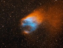 Flaming Skull Nebula 