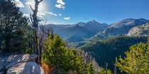 Flat Top Mountain trail in Colorado 