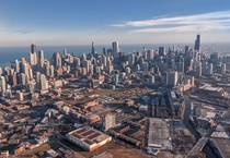 Flew a lap around the Chicago skyline
