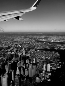 Flight over Boston