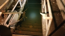 Flooded basement in abandoned Brewery   x 