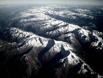Flying over the Alps 