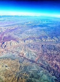 Flying over Utah 