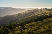 Foggy Hill tops - Northern California 