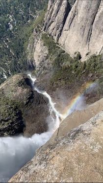 For those who cannot hike Another view of the Yosemite Falls CA   X 