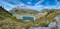 Formarinsee Lechtal in the Austrain Alps 