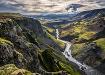 Fossardalur Valley Iceland 