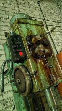 Found old soviet drilling machine