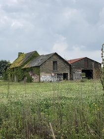 Found this aging garage barn in France Imgur link in comments