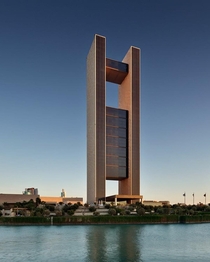 Four Seasons Hotel designed by Skidmore Owings and Merrill LLP SOM located in Manama Bahrain 