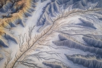 Fractal Drainage in Central Utah 