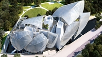 Frank Gehrys Fondation Louis Vuitton art museum in Paris opened in  and is now visited by over a million visitors every year