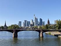 Frankfurt the only German city with a skyline