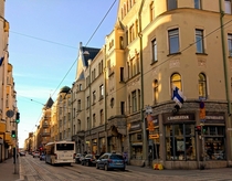 Fredrikinkatu in Helsinki Finland 
