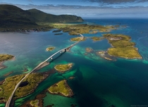 Fredvang Bridges Lofoten Islands 