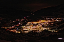 Frisco Colorado at night