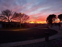From the front yard of my parents home Ridgecrest CA