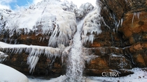 Frozen Waterfall Sannine-Lebanon    