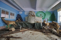 Full Size Stuffed Animals Found Inside an Abandoned Orphanage 