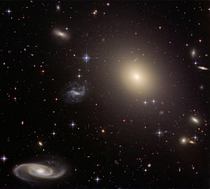 Galaxy cluster Abell S Credit NASA ESA Hubble Heritage Team