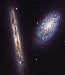 Galaxy Pair NGC  and NGC  