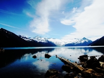 Garribaldi Lake in British Columbia Canada 