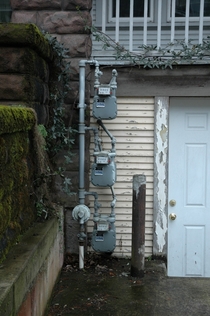 Gas meters are smaller everyday infrastructure I think theyre cool though OC 