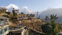 Ghandruk in Kaski District of northern-central Nepal 