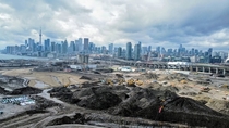 Giant Construction site - Toronto Canada