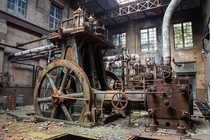 Giant Steam Engine Inside A  Year Old Slaughterhouse 