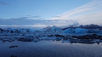 Glacier Lagoon Jokulsarlon Iceland 