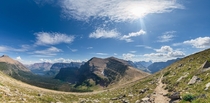 Glacier National Park from Dawson Pass 