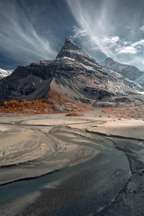 Glacier valley in Switzerland  IG holysht