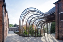 Glasshouse at the Bombay Sapphire Distillery Hampshire UK 