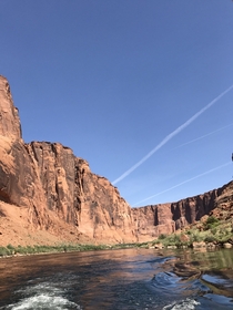 Glen Canyon AZ from the water 