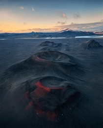 Glowing Craters Iceland 