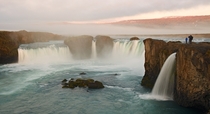 Goafoss Waterfalls Iceland  Photo by Andrey Vedernikov