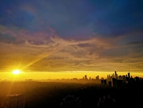 Golden Sunrise - Toronto Canada 