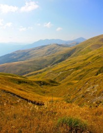 Golden View  Apennines Italy 