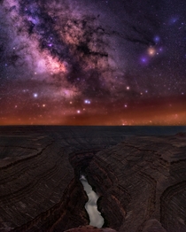 Goosenecks Utah mm Milky Way 