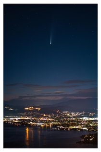 Got one of Neowise over Kelowna BC 