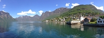 Got to see this today Aurland Norway 