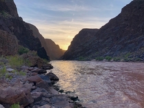Grand Canyon AZ at sunset 