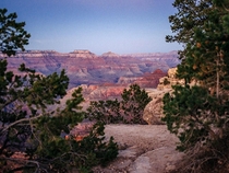 Grand Canyon from a different angle right after sunset 