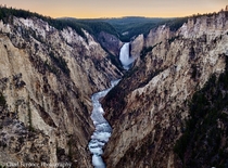 Grand Canyon of the Yellowstone River from Artists Point 